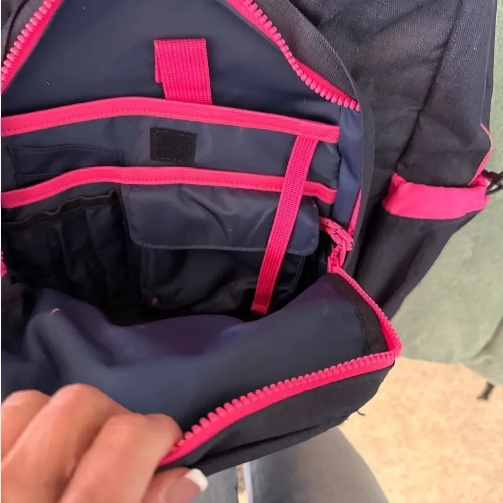Vineyard Vines Backpack in Navy and Pink